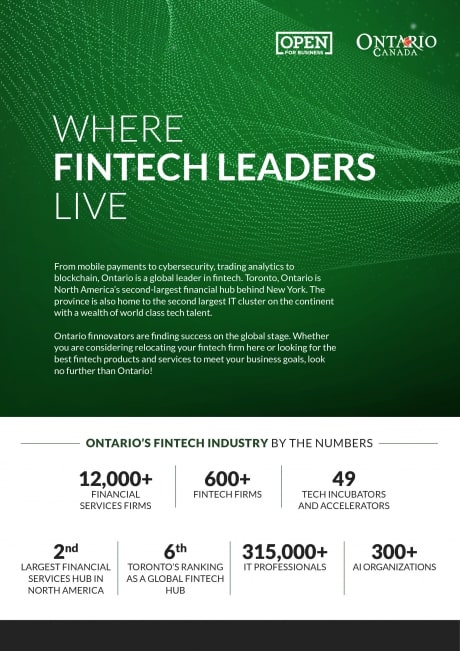 Where fintech leaders live